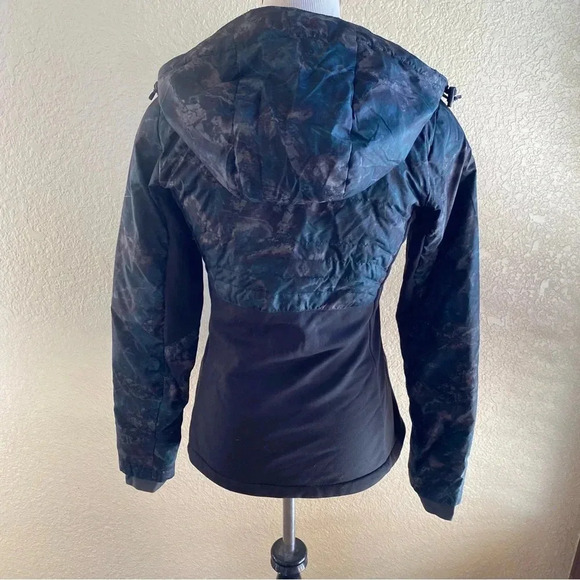 Dakine Transfer Down Mid Layer Coat Madison Black Hooded 550 Down Fill: XS - Picture 7 of 13